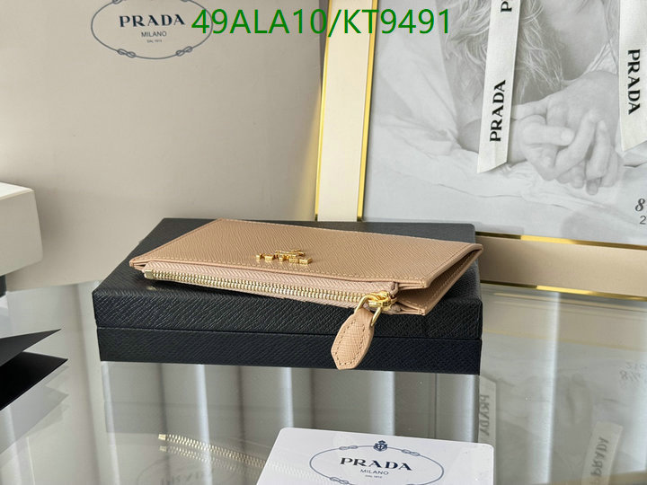 Prada-Wallet Mirror Quality Code: KT9491 $: 49USD