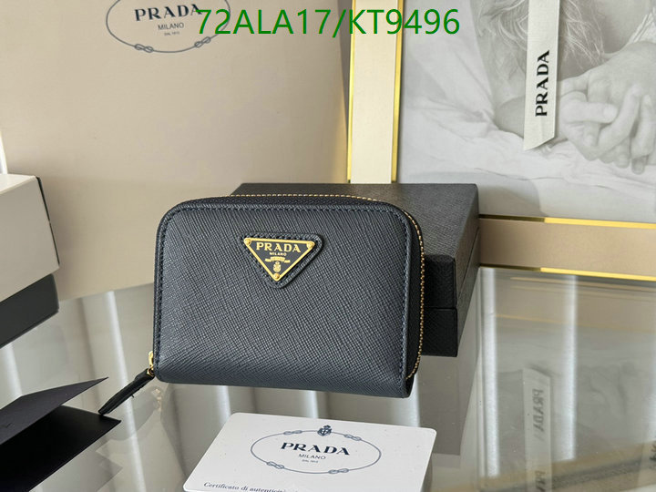 Prada-Wallet Mirror Quality Code: KT9496 $: 72USD