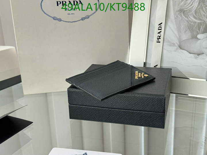 Prada-Wallet Mirror Quality Code: KT9488 $: 49USD