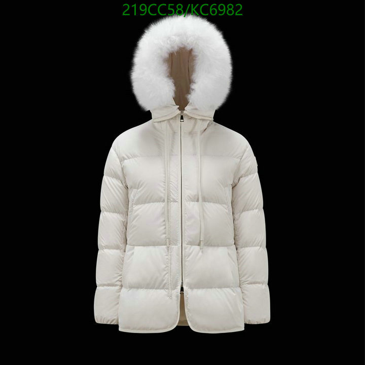 Moncler-Down jacket Women Code: KC6982 $: 219USD