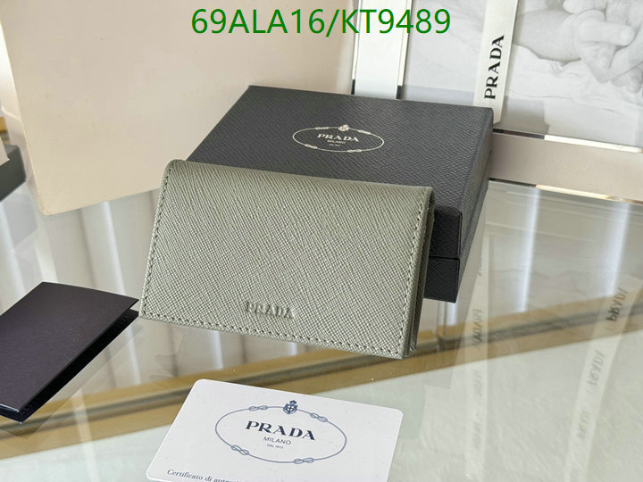 Prada-Wallet Mirror Quality Code: KT9489 $: 69USD