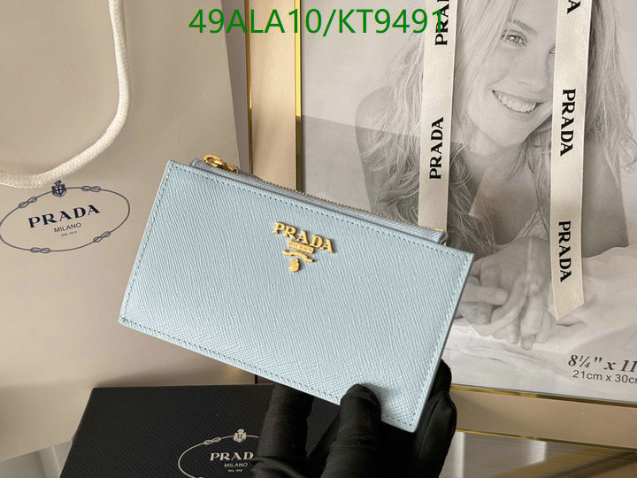 Prada-Wallet Mirror Quality Code: KT9491 $: 49USD