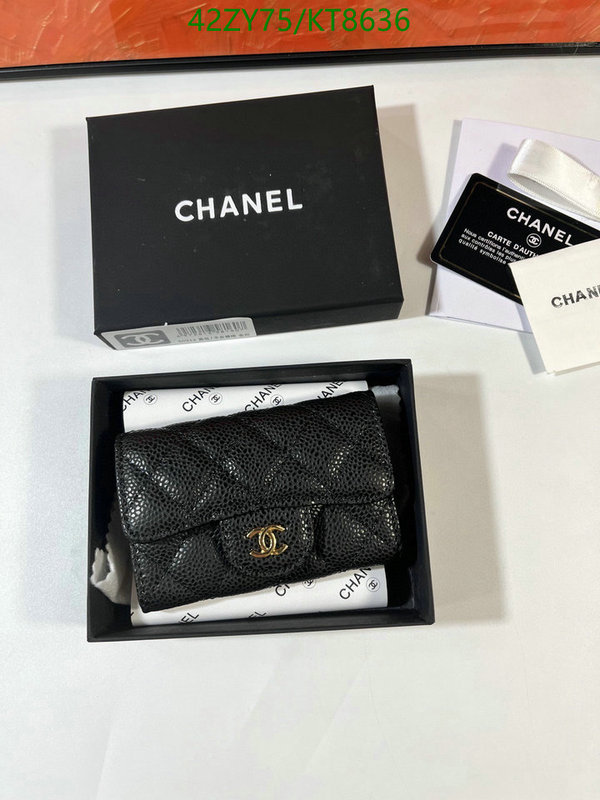 Chanel-Wallet(4A) Code: KT8636 $: 42USD