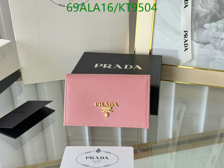 Prada-Wallet Mirror Quality Code: KT9504 $: 69USD