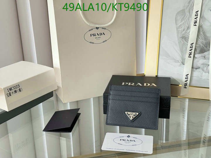 Prada-Wallet Mirror Quality Code: KT9490 $: 49USD