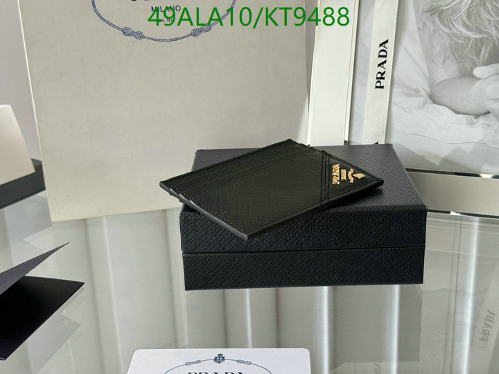 Prada-Wallet Mirror Quality Code: KT9488 $: 49USD