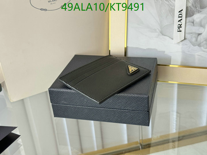 Prada-Wallet Mirror Quality Code: KT9491 $: 49USD