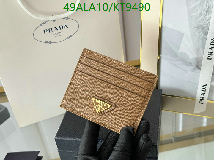 Prada-Wallet Mirror Quality Code: KT9490 $: 49USD