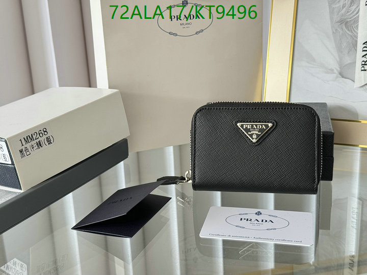 Prada-Wallet Mirror Quality Code: KT9496 $: 72USD