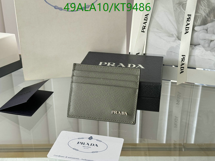 Prada-Wallet Mirror Quality Code: KT9486 $: 49USD