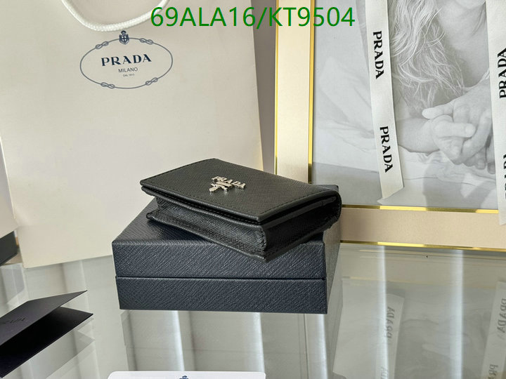 Prada-Wallet Mirror Quality Code: KT9504 $: 69USD