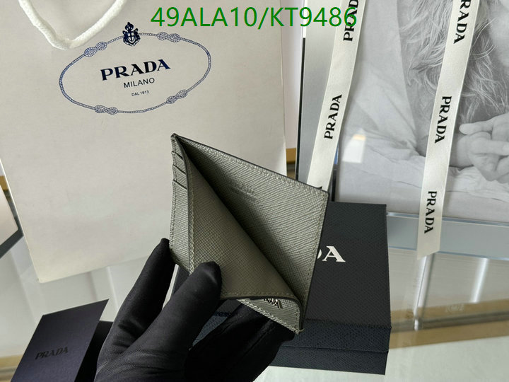 Prada-Wallet Mirror Quality Code: KT9486 $: 49USD