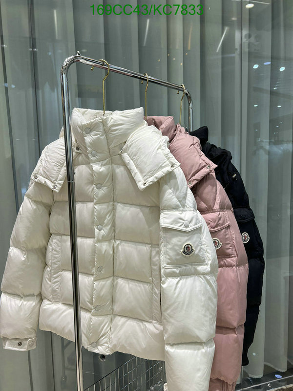 Moncler-Down jacket Women Code: KC7833 $: 169USD