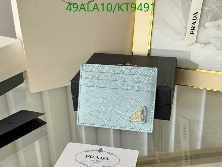 Prada-Wallet Mirror Quality Code: KT9491 $: 49USD