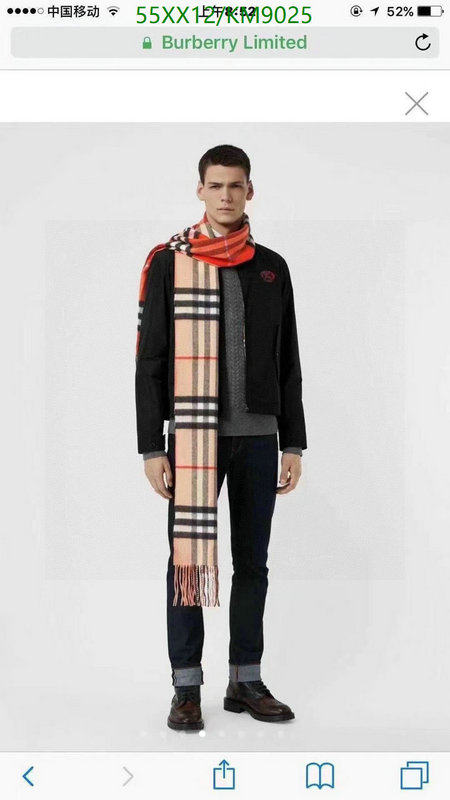 Burberry-Scarf Code: KM9025 $: 55USD