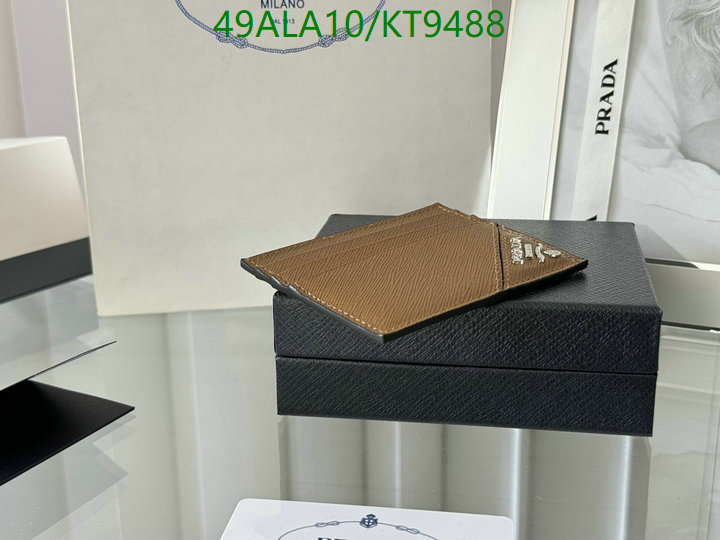 Prada-Wallet Mirror Quality Code: KT9488 $: 49USD