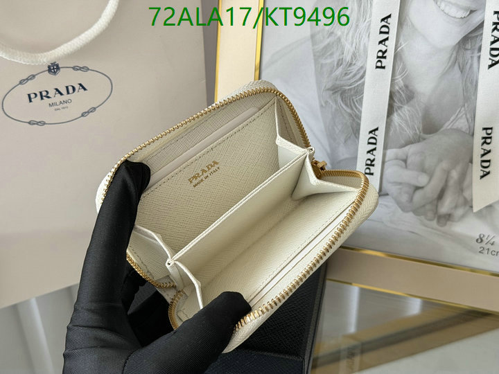 Prada-Wallet Mirror Quality Code: KT9496 $: 72USD