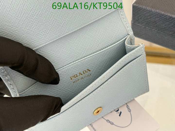 Prada-Wallet Mirror Quality Code: KT9504 $: 69USD