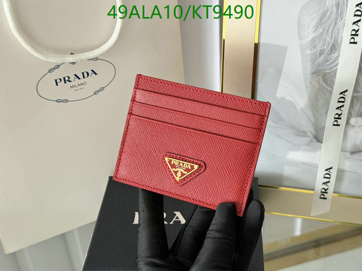 Prada-Wallet Mirror Quality Code: KT9490 $: 49USD