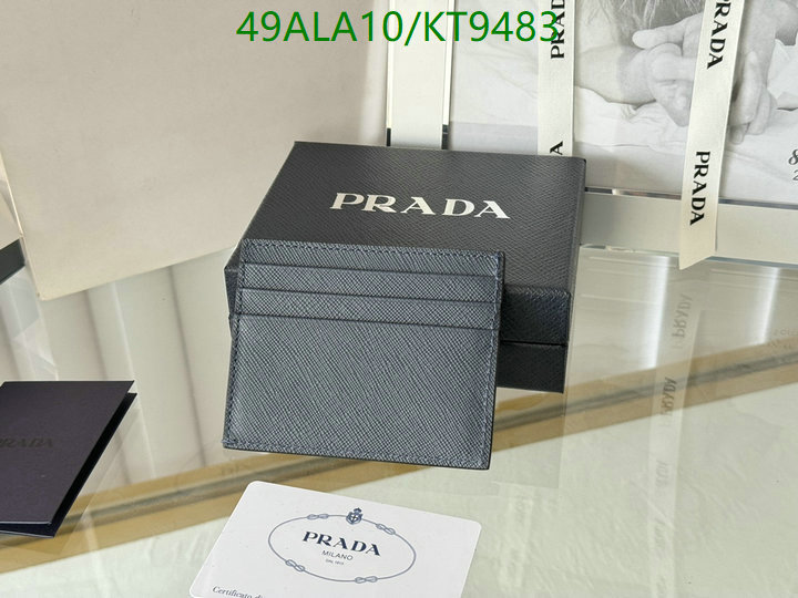 Prada-Wallet Mirror Quality Code: KT9483 $: 49USD