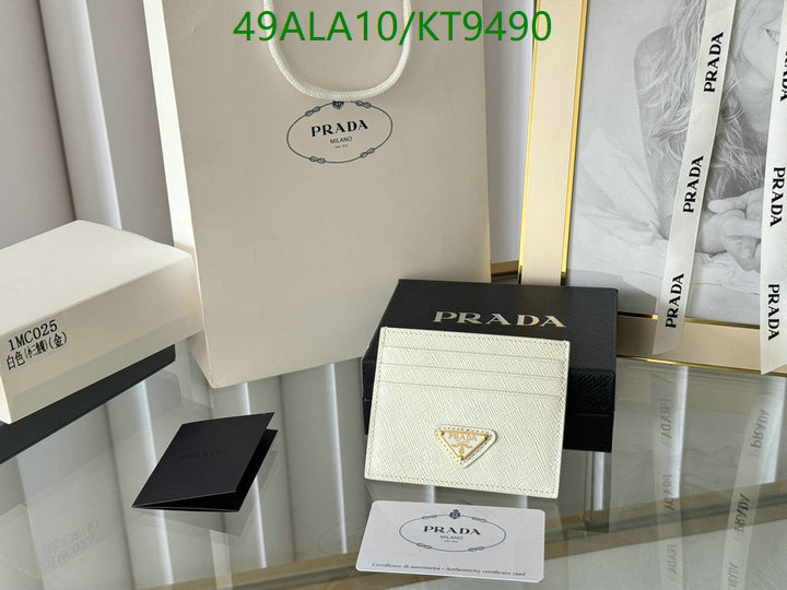 Prada-Wallet Mirror Quality Code: KT9490 $: 49USD