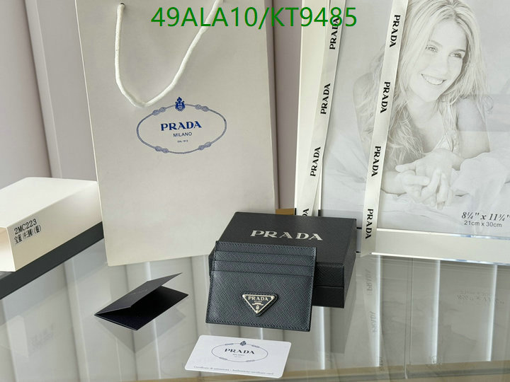 Prada-Wallet Mirror Quality Code: KT9485 $: 49USD