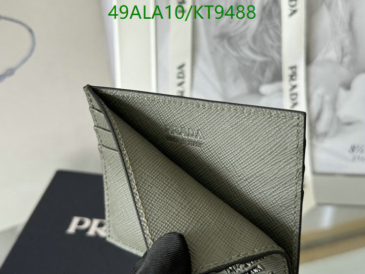 Prada-Wallet Mirror Quality Code: KT9488 $: 49USD