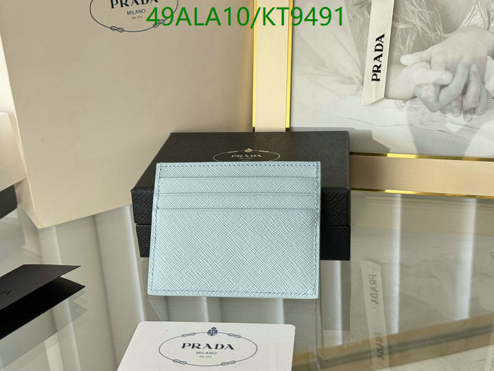 Prada-Wallet Mirror Quality Code: KT9491 $: 49USD