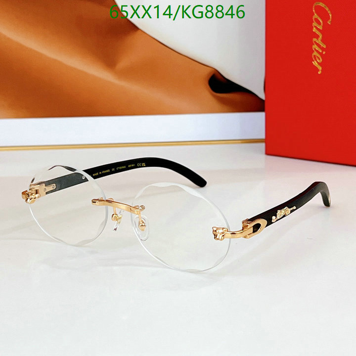 Cartier-Glasses Code: KG8846 $: 65USD