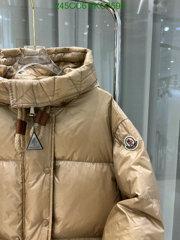 Moncler-Down jacket Women Code: KC7593 $: 245USD