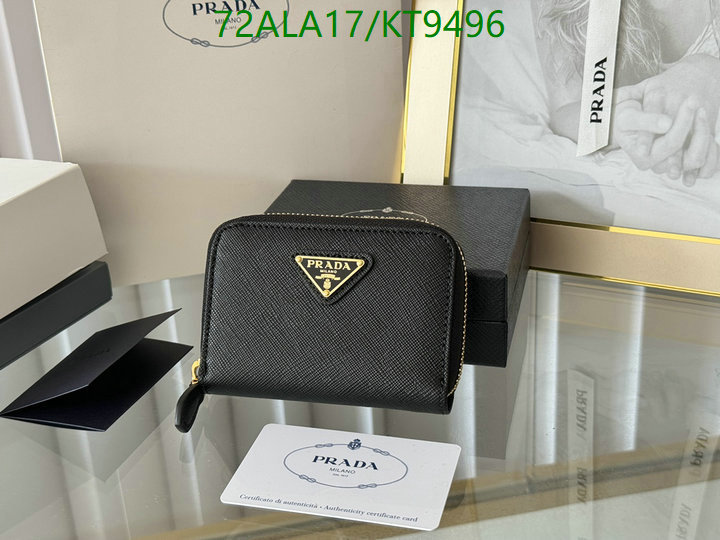 Prada-Wallet Mirror Quality Code: KT9496 $: 72USD