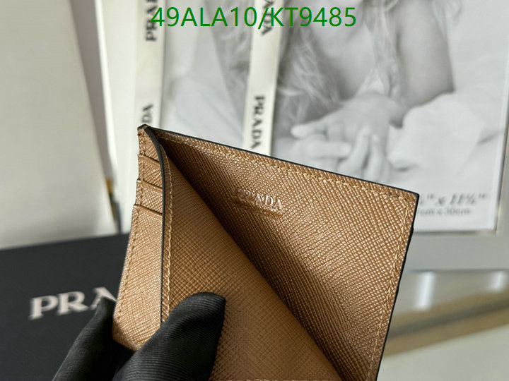 Prada-Wallet Mirror Quality Code: KT9485 $: 49USD