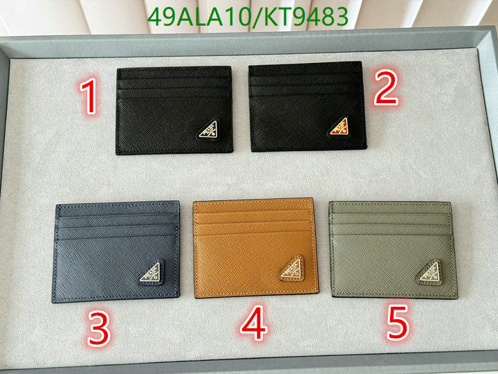 Prada-Wallet Mirror Quality Code: KT9483 $: 49USD