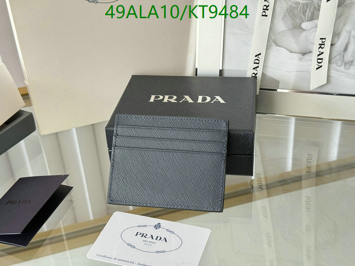 Prada-Wallet Mirror Quality Code: KT9484 $: 49USD