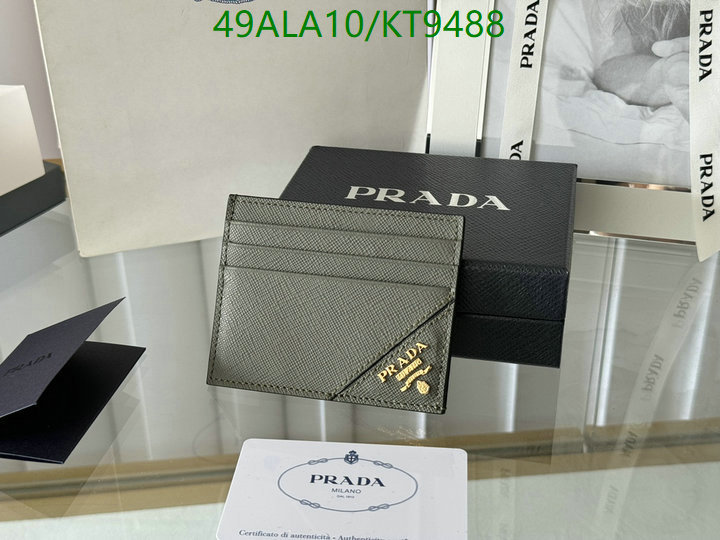 Prada-Wallet Mirror Quality Code: KT9488 $: 49USD