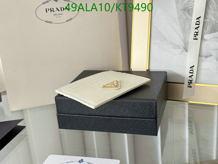 Prada-Wallet Mirror Quality Code: KT9490 $: 49USD