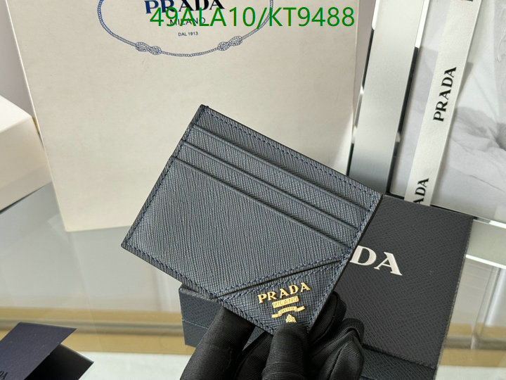 Prada-Wallet Mirror Quality Code: KT9488 $: 49USD