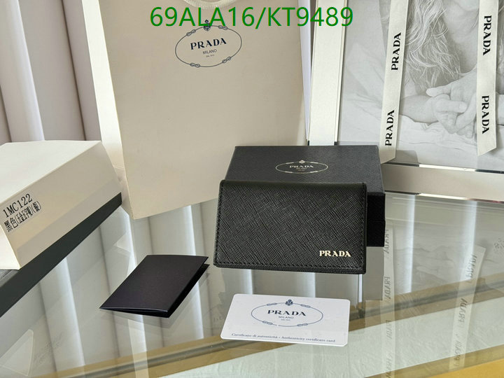 Prada-Wallet Mirror Quality Code: KT9489 $: 69USD