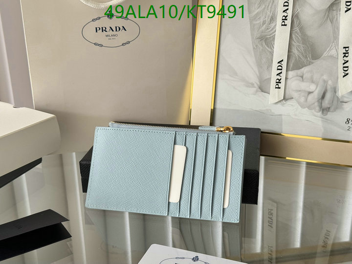 Prada-Wallet Mirror Quality Code: KT9491 $: 49USD