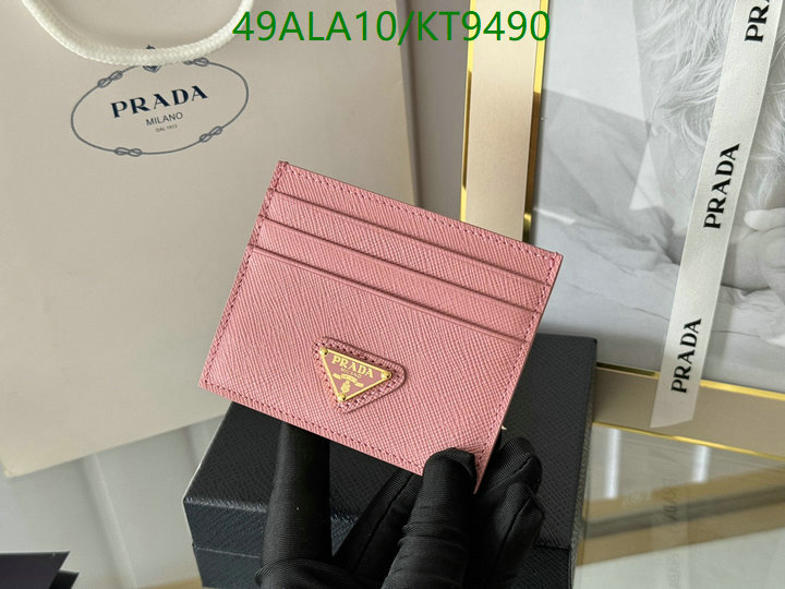 Prada-Wallet Mirror Quality Code: KT9490 $: 49USD