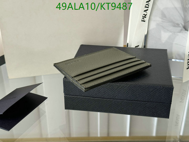 Prada-Wallet Mirror Quality Code: KT9487 $: 49USD