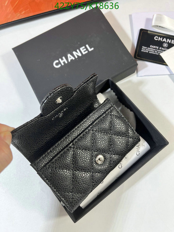 Chanel-Wallet(4A) Code: KT8636 $: 42USD