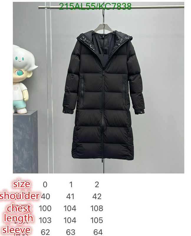 Moncler-Down jacket Women Code: KC7838 $: 215USD