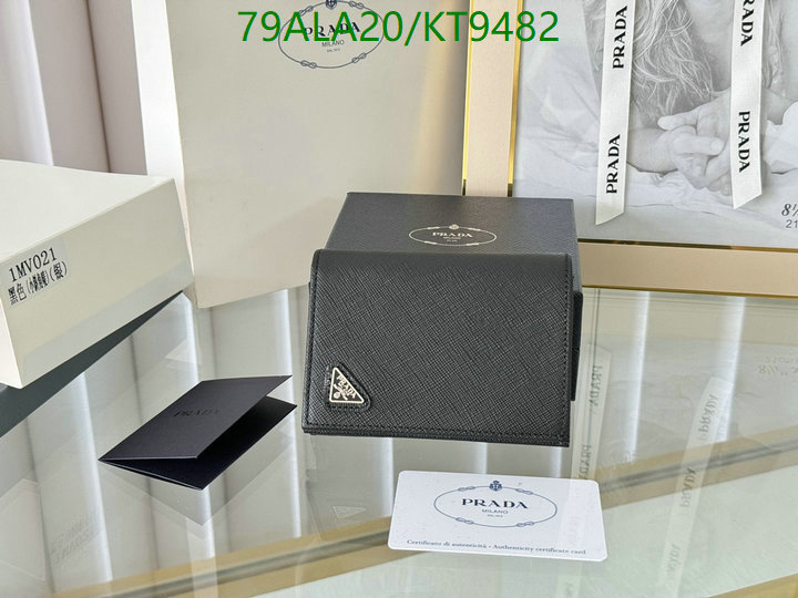 Prada-Wallet Mirror Quality Code: KT9482 $: 79USD