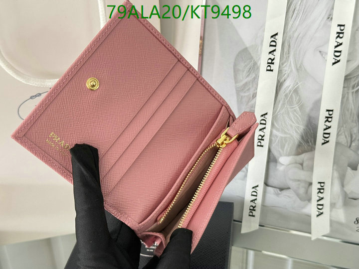 Prada-Wallet Mirror Quality Code: KT9498 $: 79USD