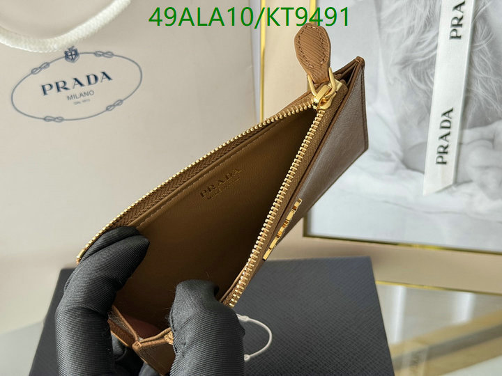 Prada-Wallet Mirror Quality Code: KT9491 $: 49USD