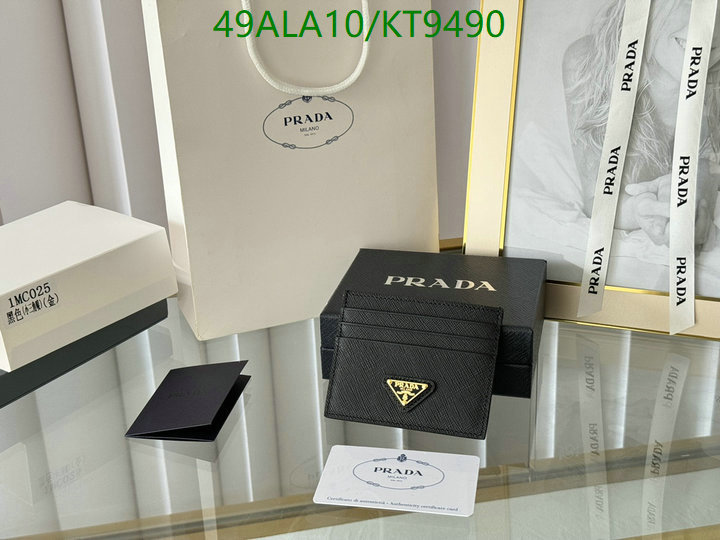 Prada-Wallet Mirror Quality Code: KT9490 $: 49USD