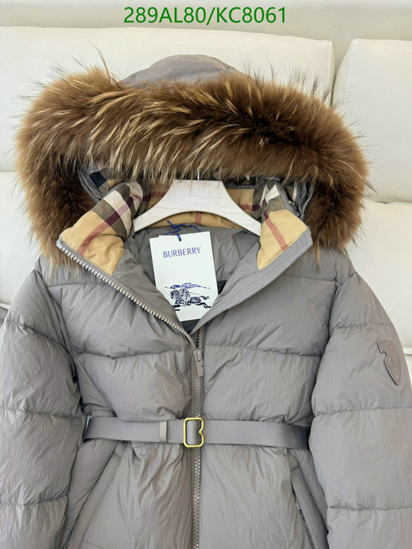 Burberry-Down jacket Women Code: KC8061 $: 289USD