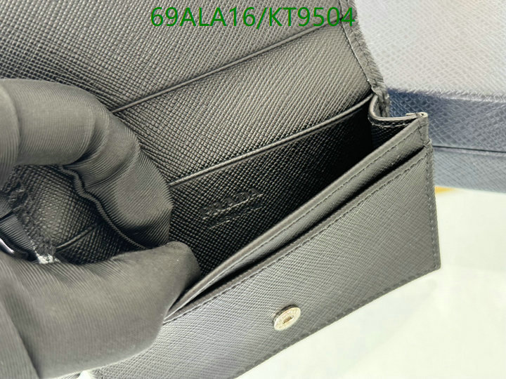 Prada-Wallet Mirror Quality Code: KT9504 $: 69USD