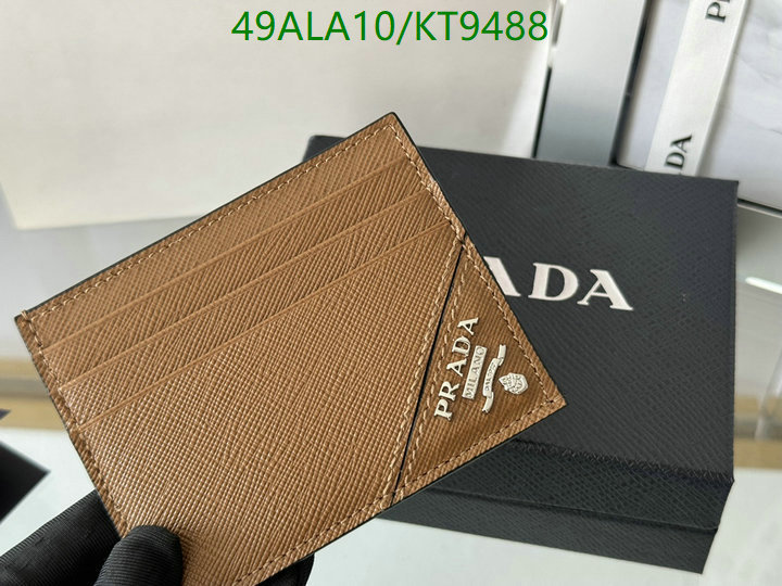 Prada-Wallet Mirror Quality Code: KT9488 $: 49USD